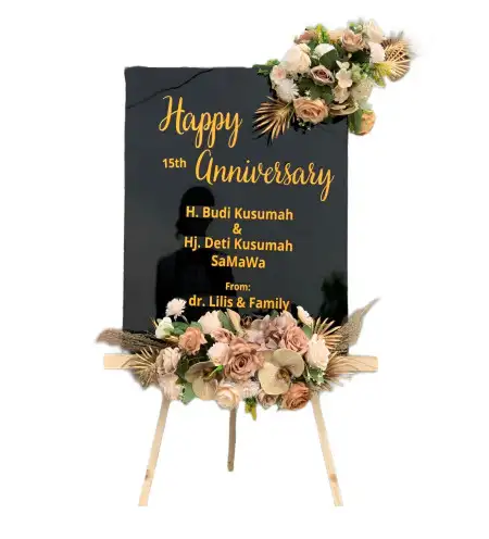 Papan Bunga Akrilik Kuta Malaka